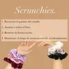 Scrunchies -Moñas-Bambas ,(Paquete Por 3)