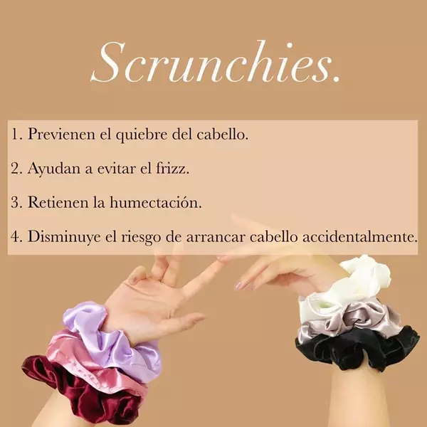Scrunchies -Moñas-Bambas ,(Paquete Por 3)