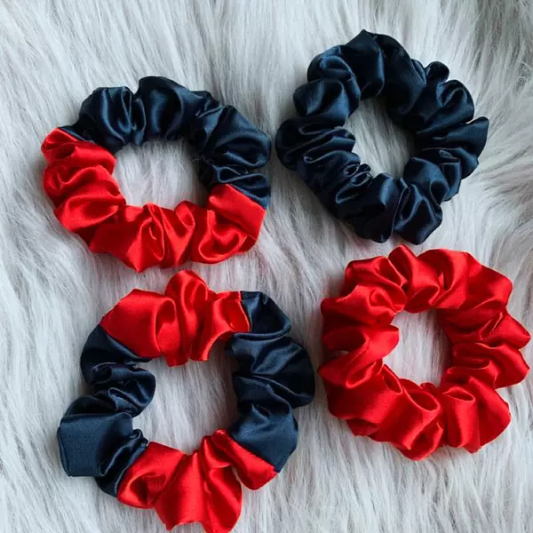 Scrunchies Bicolor Paquete X 3